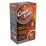 Les 3 ch�nes color & soin coloration permanente n�8c blond cuivr�