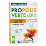 Les 3 ch�nes tonus & immunit� propolis verte & bio 20 comprim�s � croquer