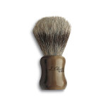 3 claveles barbier blaireau pur crin soie