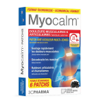 3c pharma myocalm 6 patchs