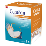 3m coheban bande lastique cohsive blanche 7cm x 3m