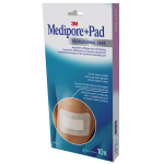 3m medipore plus pad 10cm x 20cm 10 pansements