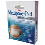 3m medipore plus pad 5cm x 7, 2cm 10 pansements 3m medipore plus pad 5cm x 7, 2cm 10 pansements