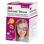 3m opticlude silicone pansements orthoptiques filles maxi 5, 7cm x 8cm 50 unit�s