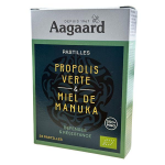 Aagaard propolis pastilles propolis verte & miel de manuka 24 pastilles *