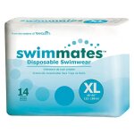 Abena frantex protection de bain swimmates taille xl 122 - 168cm 14 unit�s