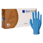 Abena - gants d'examen en nitrile bleu, non poudrs, taille xl, par 100 pices