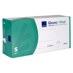 Abena gants vinyle non poudrs taille s 100 units