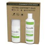 Acorelle coffret duo eco - recharge déodorant soin longue durée bio 100ml + acorelle déodorant soin longue ... Acorelle coffret duo eco - recharge déodorant soin longue durée bio 100ml + acorelle déodorant soin longue ...