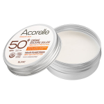 Acorelle crème solaire solide bio spf50 + 30g Acorelle crème solaire solide bio spf50 + 30g