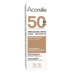 Acorelle cr�me solaire visage teint�e m�dium 50ml