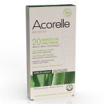Acorelle epilation bande de cire froide aisselles et maillot bio 20 bandes Acorelle epilation bande de cire froide aisselles et maillot bio 20 bandes