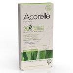 Acorelle epilation bandes de cire froide visage bio 20 bandes Acorelle epilation bandes de cire froide visage bio 20 bandes