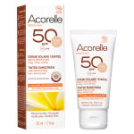 Acorelle crme solaire teinte claire spf50 bio 50ml