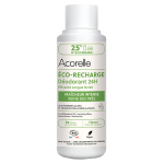 Acorelle recharge d�odorant roll - on 24h fra�cheur intense 100ml