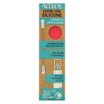 Act'éco coton tige silicone rouge Act'éco coton tige silicone rouge