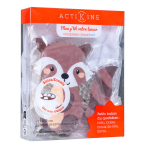 Marque verte actikin compresse chaud / froid billes kids - raton laveur