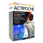 Actipoche coussin thermique thermothérapie cervicales et trapèzes microbilles Actipoche coussin thermique thermothérapie cervicales et trapèzes microbilles