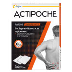 Actipoche patch chauffant 2 units