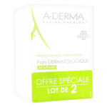 A - derma les indispensables pain dermatologique apaisant lot de 2 x 100g A - derma les indispensables pain dermatologique apaisant lot de 2 x 100g