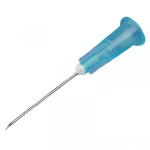 Aiguille bd microlance - l 25mm - 6 / 10 - 23g - bleu - bote de 100