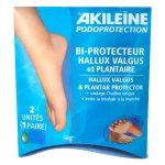 Akileine bi - protecteur hallux valgus et plantaire taille m bote de 2