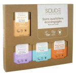 Alphanova solide by alphanova solide by alphanova coffret dcouverte peau sche bio 4 produits