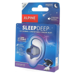 Alpine sleep deep bouchons d'oreilles nuit atténuation très forte forme ovale m / l Alpine sleep deep bouchons d'oreilles nuit atténuation très forte forme ovale m / l