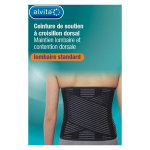 Alvita ceinture de soutien lombaire standard  croisillon dorsal h26 t3