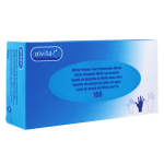 Alvita gants d'examen nitrile non poudrs taille m 100 units
