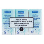 Alvita mouchoirs de poche lot de 6 x 10 unit�s