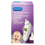 Alvita thermomtre auriculaire  infrarouge avec 20 embouts