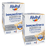 Alvityl immunostim + fibres vitamine c et d zinc d�s 12 ans 30 g�lules - lot de 2