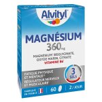 Alvityl magn�sium bisglycinate oxyde marin et citrate 360 mg 60 comprim�s