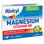 Alvityl magnésium vitamine b6 45 comprimés Alvityl magnésium vitamine b6 45 comprimés