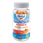 Alvityl magnsium vitamine b6 fatigue et quilibre nerveux ds 12 ans got abricot - 45 gummies