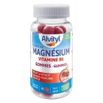 Alvityl magn�sium vitamine b6 fatigue et �quilibre nerveux d�s 12 ans gout cerise 45 gummies