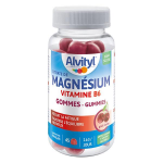 Alvityl magnsium vitamine b6 fatigue et quilibre nerveux ds 12 ans gout cerise 45 gummies