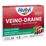 Alvityl veino - draine circulation, jambes l�g�res d�s 12 ans 30 g�lules