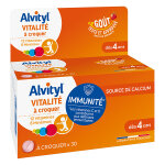 Alvityl vitalit� enfant go�t fraise 30 comprim�s � croquer