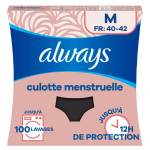 Always culotte menstruelle lavable m flux mod�r� � abondant 1 unit�