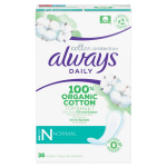Always dailies protège - slip cotton protection normal 38 unités Always dailies protège - slip cotton protection normal 38 unités