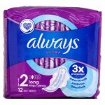 Always ultra long 12 serviettes