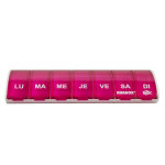 Anabox box 7 pilulier hebdomadaire rouge