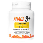 Anaca3 + capteur 5 en 1 graisses et sucres 120 glules