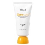 Anua zero - cast moisturizing finish sunscreen 50ml