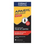 Apaisyl xpert poux et lentes lotion 200ml + peigne