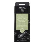 Apivita express masque visage argile verte 16ml