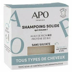 Apo shampooing solide tous types de cheveux 75g
