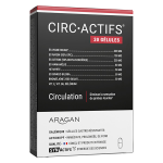 Aragan - synactifs - circactifs - circulation - vigne rouge - 30 glules